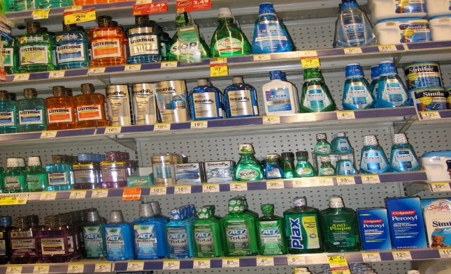 A mouthwash product made in China